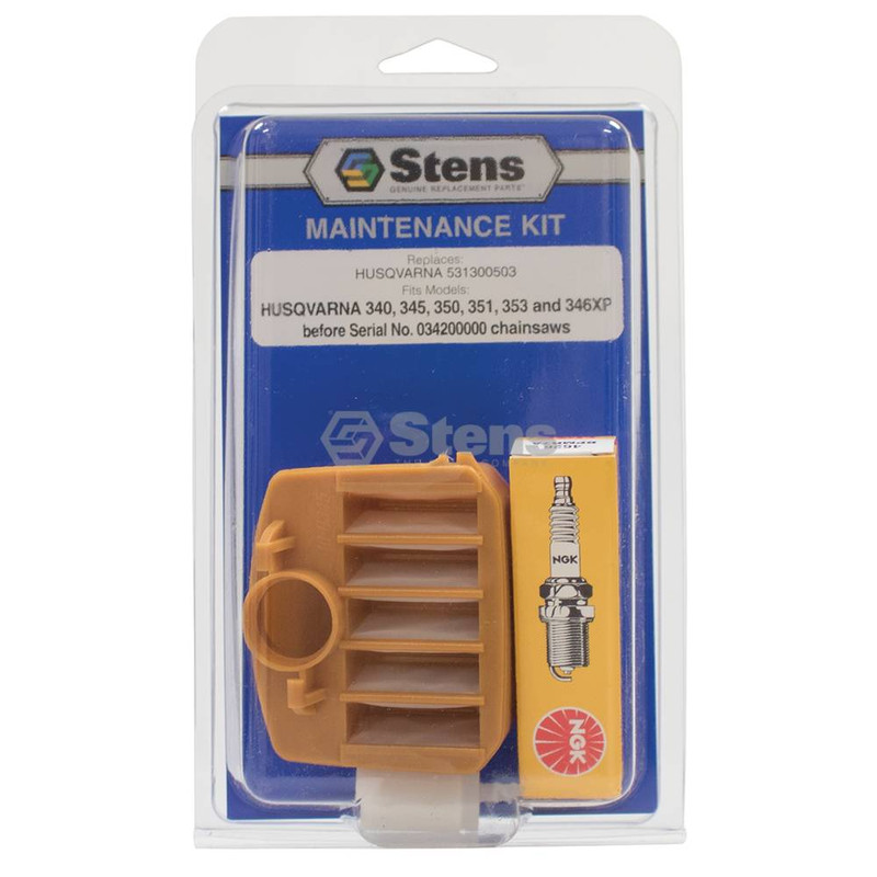 Stens 605-126 Chainsaws Maintenance Kit Husqvarna 531300503 340 345 350