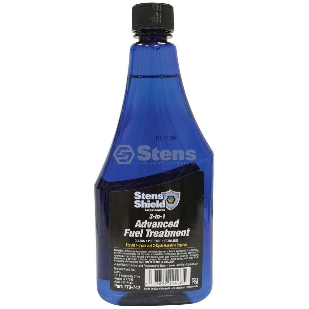 1 PK Stens 770-742 Shield 3-In-1 Advanced Fuel Treatment AYP 33500 100117