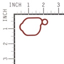 Briggs &amp; Stratton Genuine 799580 GASKET-AIR CLEANER Replacement Part