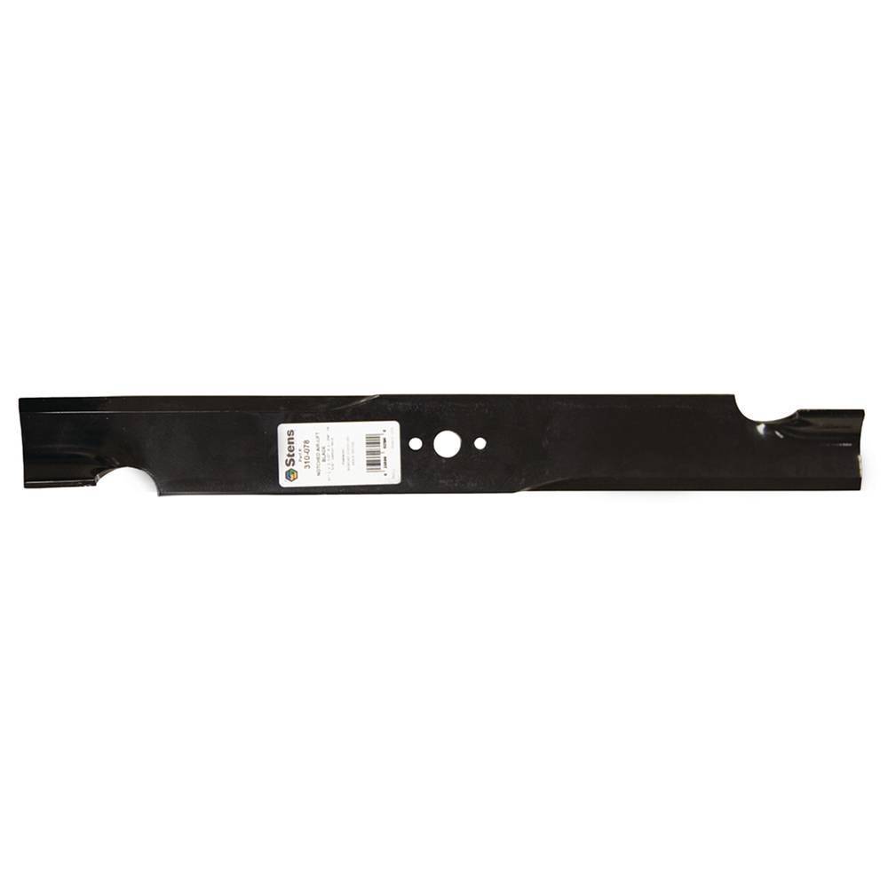 Stens 310-078 Mowers Notched Air-Lift Blade Husqvarna 539101733 Bobcat 112111-03