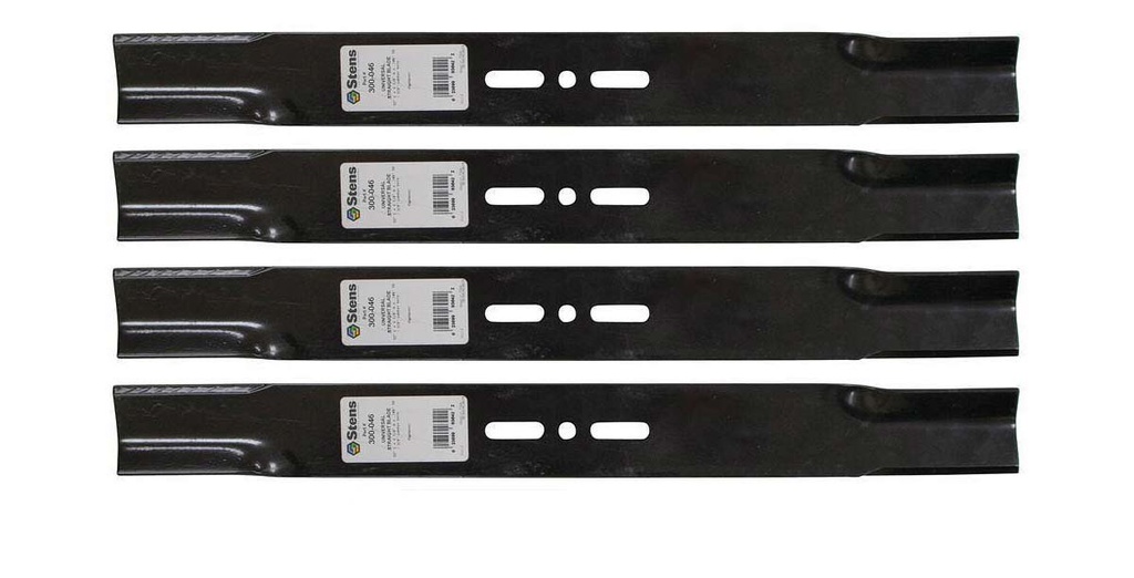 4 Pack of Stens 300-046 Mowers Universal Straight Blade 22 L