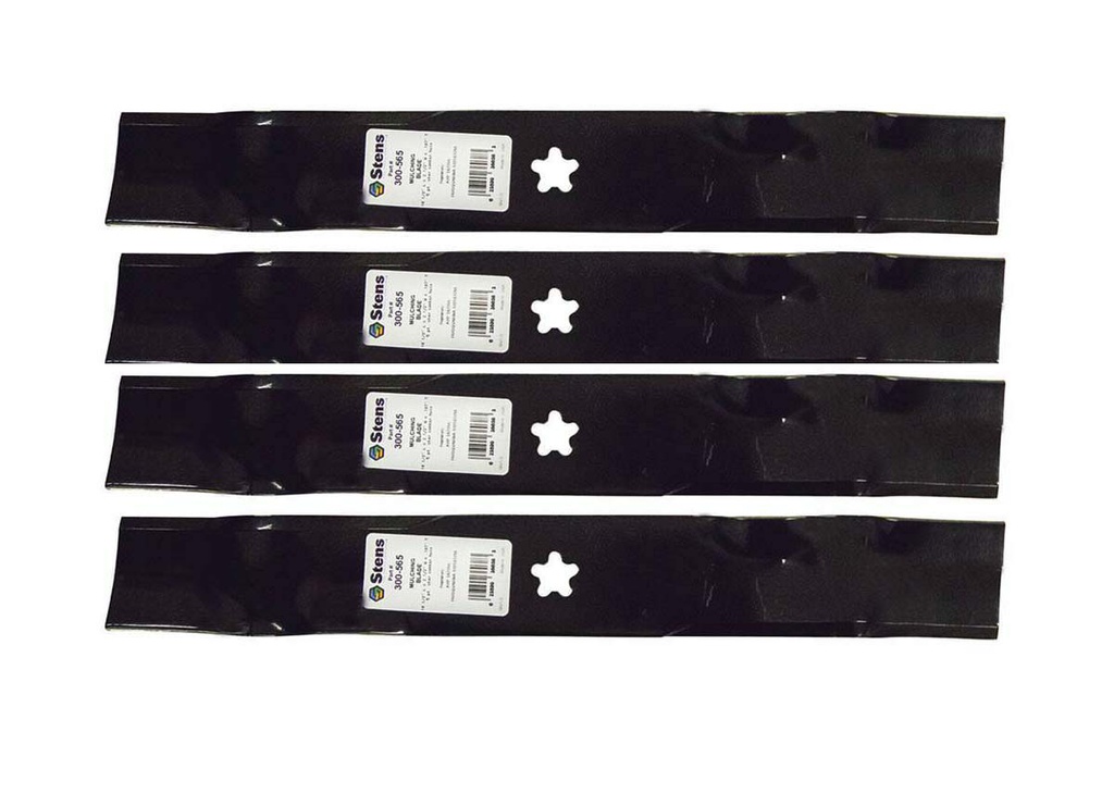 4 Pack of Stens 300-565 Mowers Mulching Blade Ariens 21546848 AYP 187255