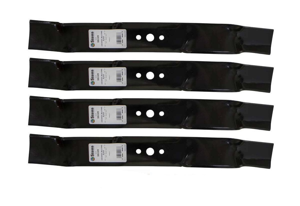 4 Pack of Stens 300-529 Universal Mulching Blade Sears mowers