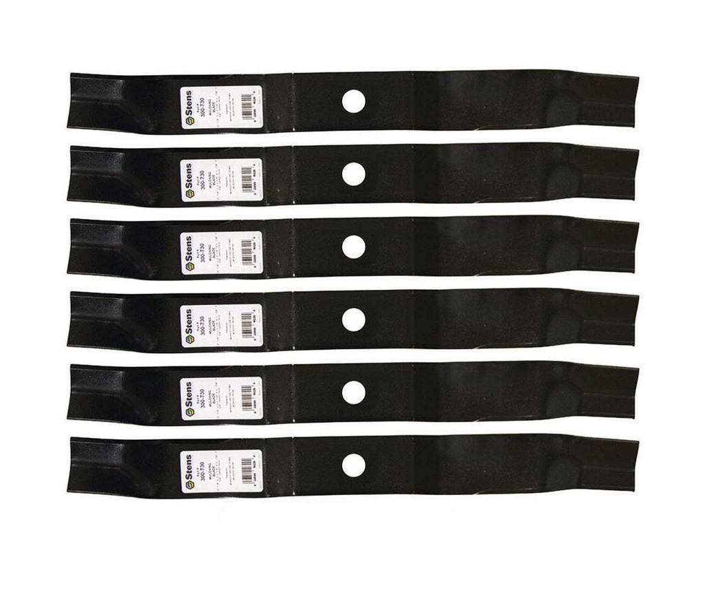 6 Pack of Stens 335-054 Mulching Blade Rover 095100E701 Murray 095100E701