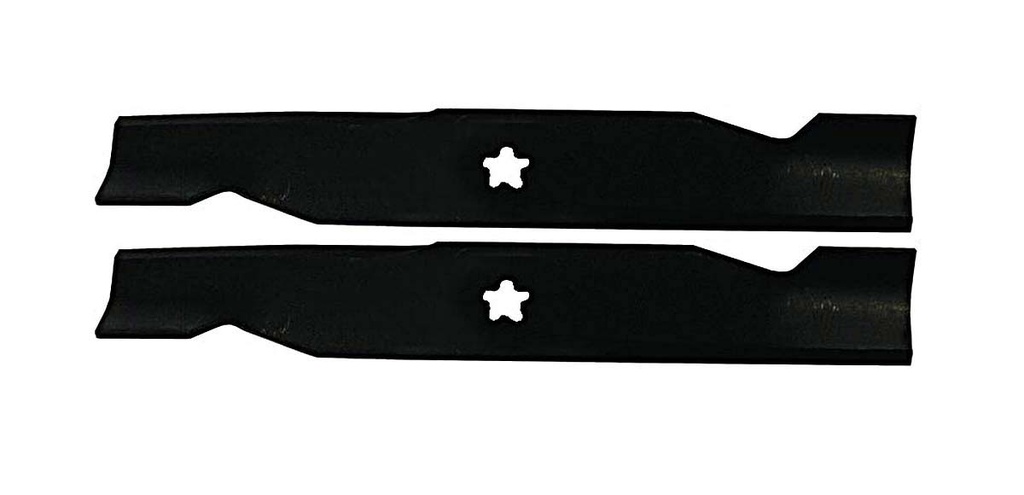 2 Pack of Stens 340-322 Lawnmower Hi-Lift Blade Husqvarna 532173920 532180054