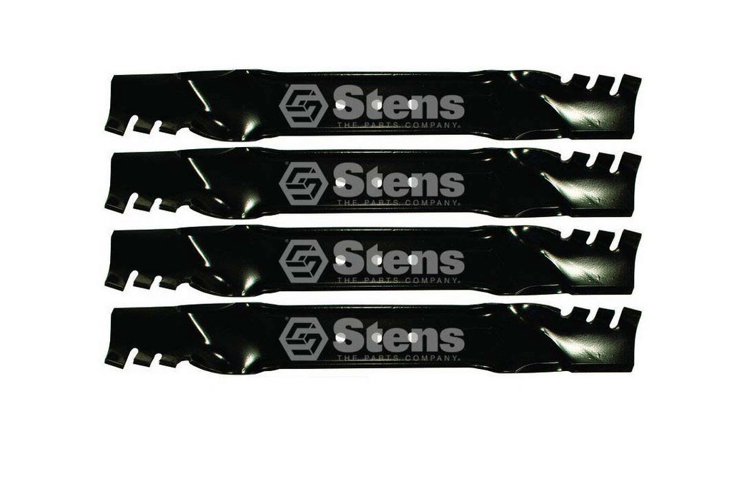 4 Pack of Stens 302-268 Mower Silver Streak Toothed Blade Snapper 1-7002