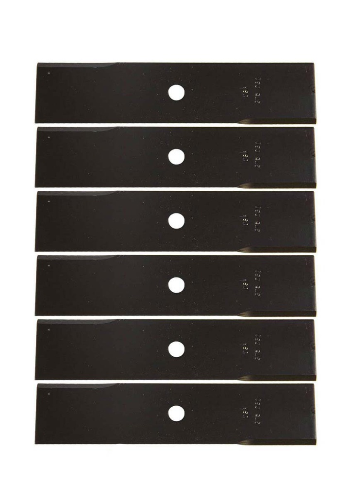 6 Pack of Stens 375-030 Edger Blade John Deere M47147 OEM Replacement