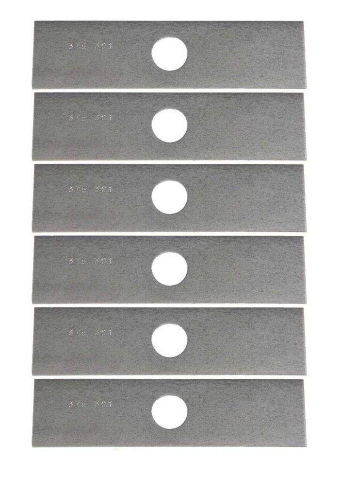 6 Pack of 375-301 Stens Edger Blade Echo 69601552631 69601552632 720237001