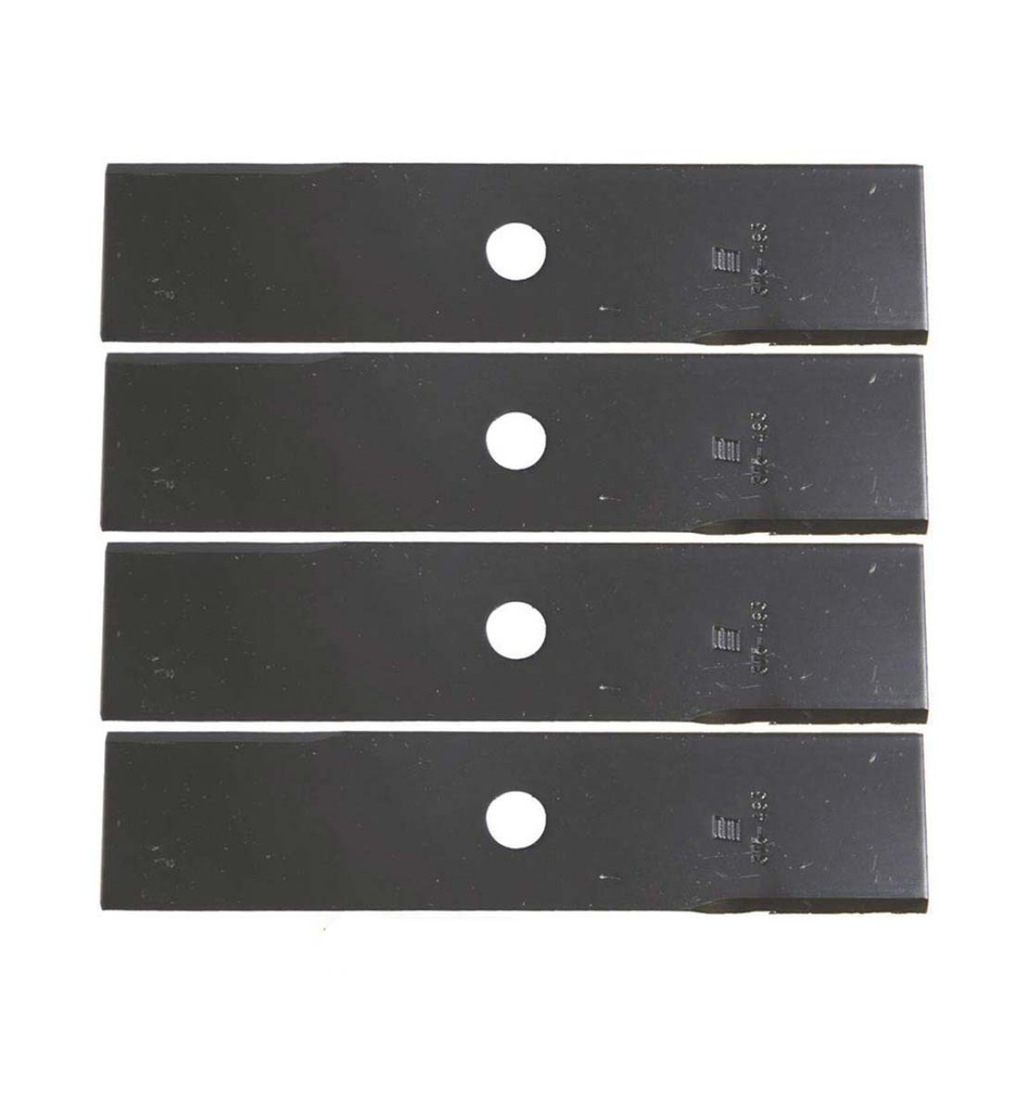 4 Pack of Stens 375-493 Edger Blade 4 sides sharpened Stihl Center Hole