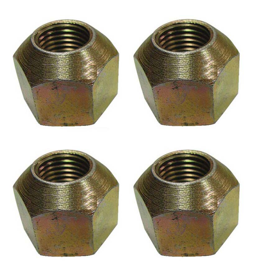 4 Pack of Stens 1908-0000 Atlantic Quality Parts Wheel Nut Kubota 32580-44940