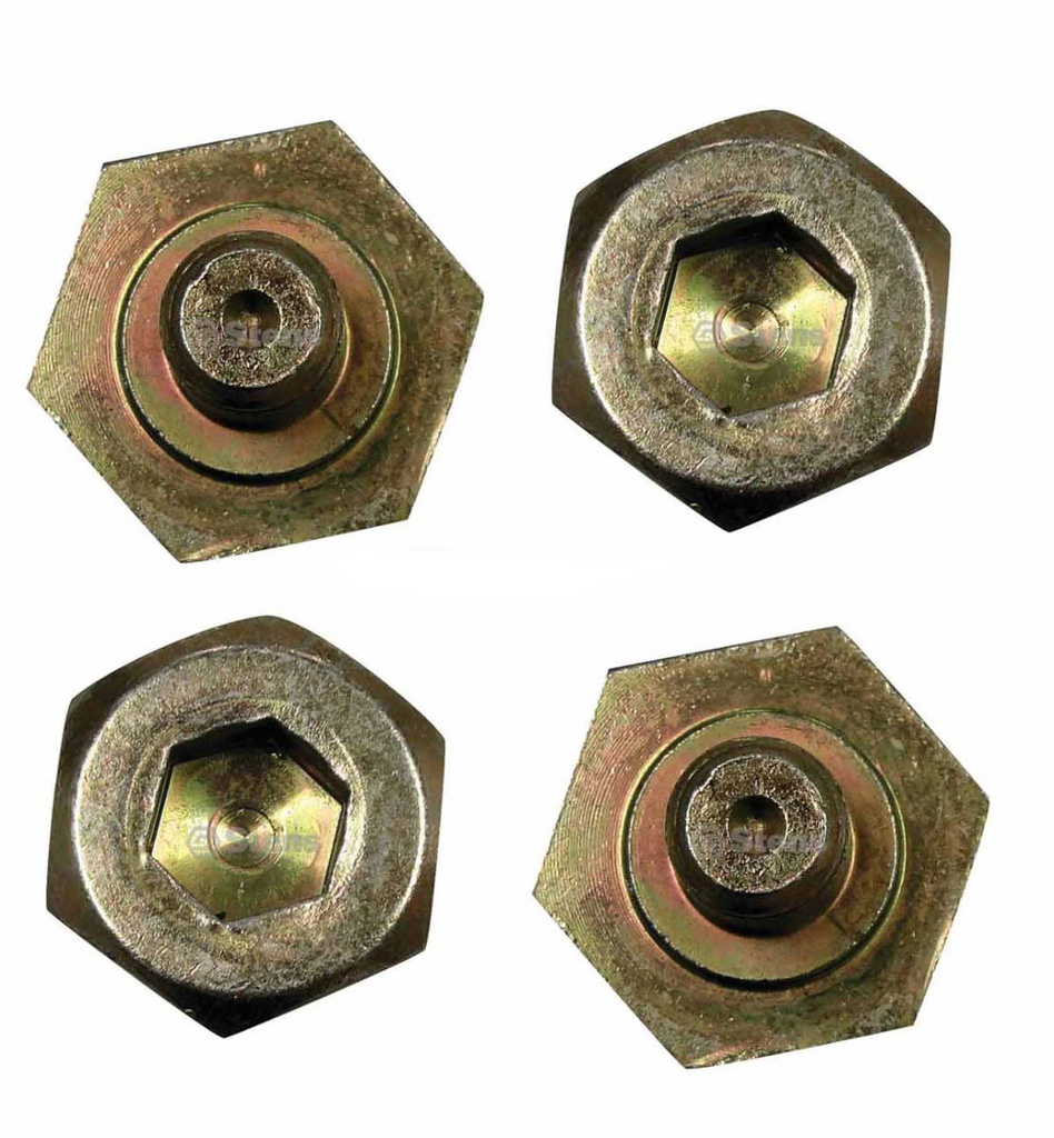 4 Pack of Stens 1913-2200 Atlantic Parts Blade Bolt Kubota K5651-34370