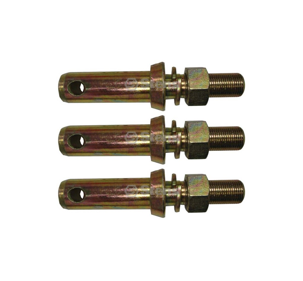 3 Pack of Stens 3013-1312 Atlantic Quality Parts Lower Link Pin OEMS 251383
