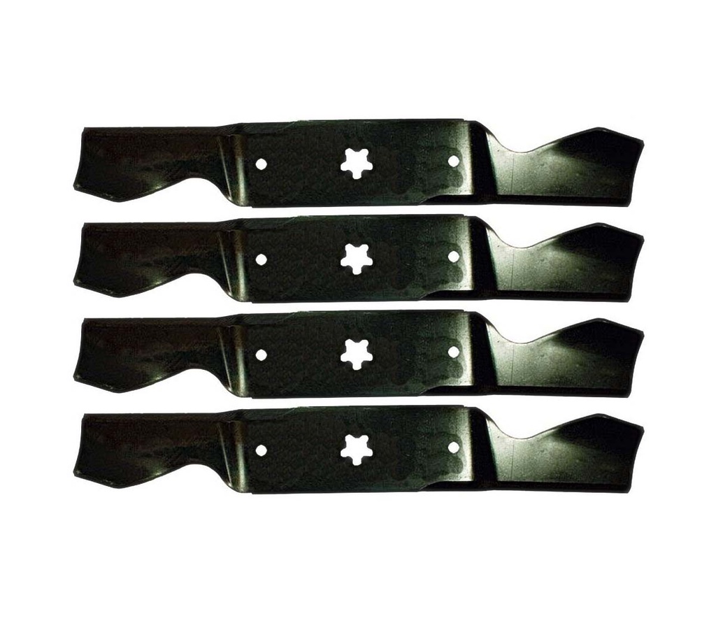 4 Pack of Stens 340-226 Lawnmower Hi-Lift Blade Husqvarna 532187254 532187256