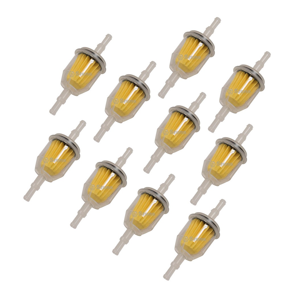 10 pk of Stens 120-436 120-886 Fuel Filter Ariens 21410800 21541500 Bobcat 38283