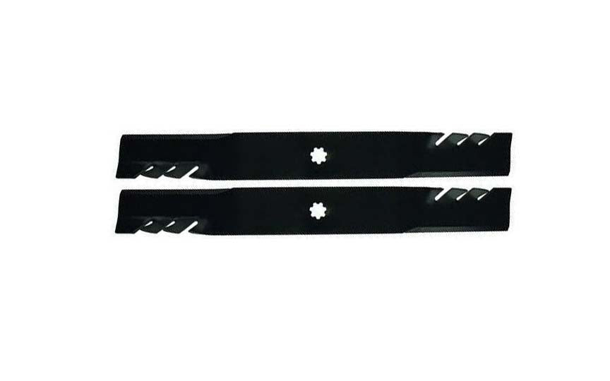 2 Pack of Stens 302-456 Silver Streak Toothed Blade John Deere GX22151 GY20850