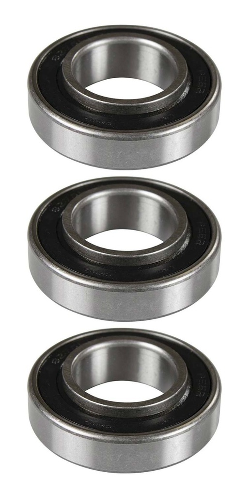 3 Pack of Stens 230-283 Axle Bearing Ariens 05417700 John Deere AM122105 8276-1