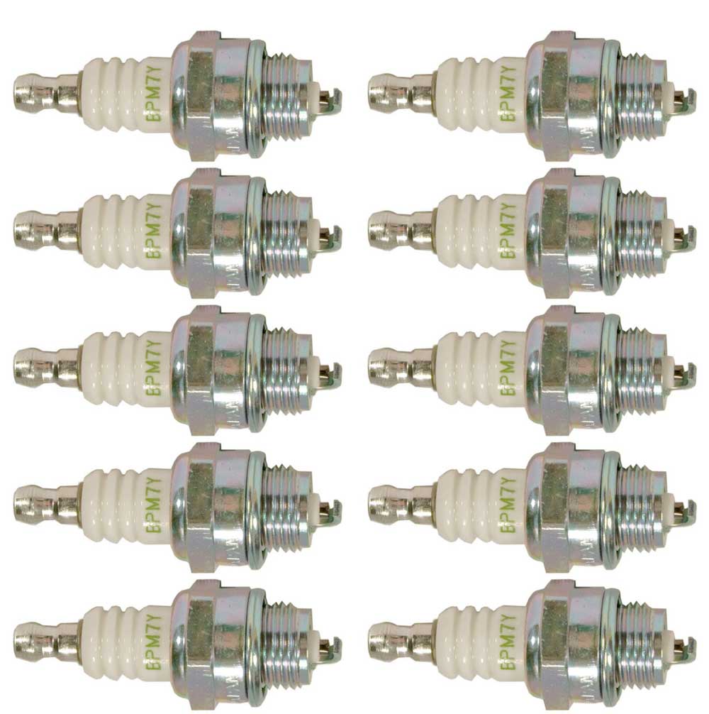 10 Pk Stens 130-877 Spark Plug Echo 99944500071 NGK 2101 4921 BPM7Y 130-785