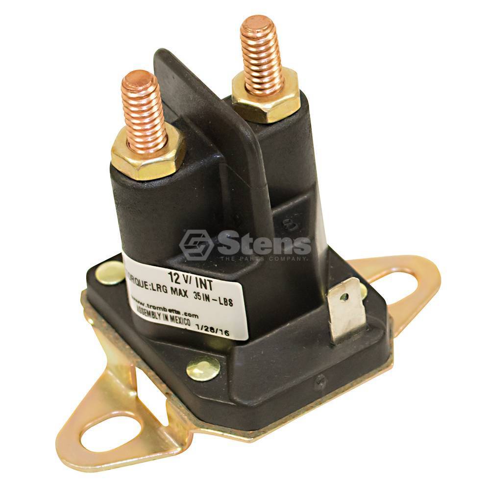 Stens 435-700 Lawn Mower Starter Solenoid Husqvarna 539101714 Bluebird 539101714