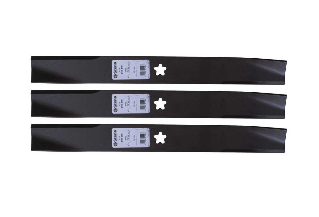 3 Pack of Stens 340-440 Lawnmower Sand Blade Husqvarna 532134149 777134149 AYP