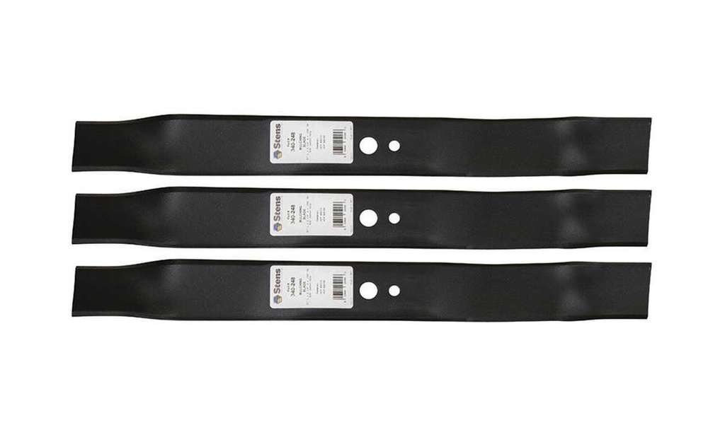 3 Pack of Stens 340-248 Lawnmower Mulching Blade Husqvarna 531307235 532145064