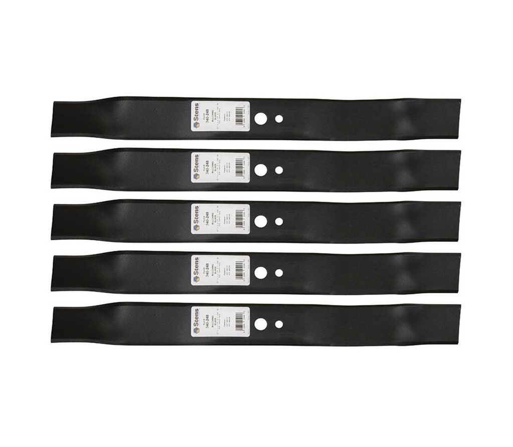 5 Pack of Stens 340-248 Lawnmower Mulching Blade Husqvarna 531307235 532145064