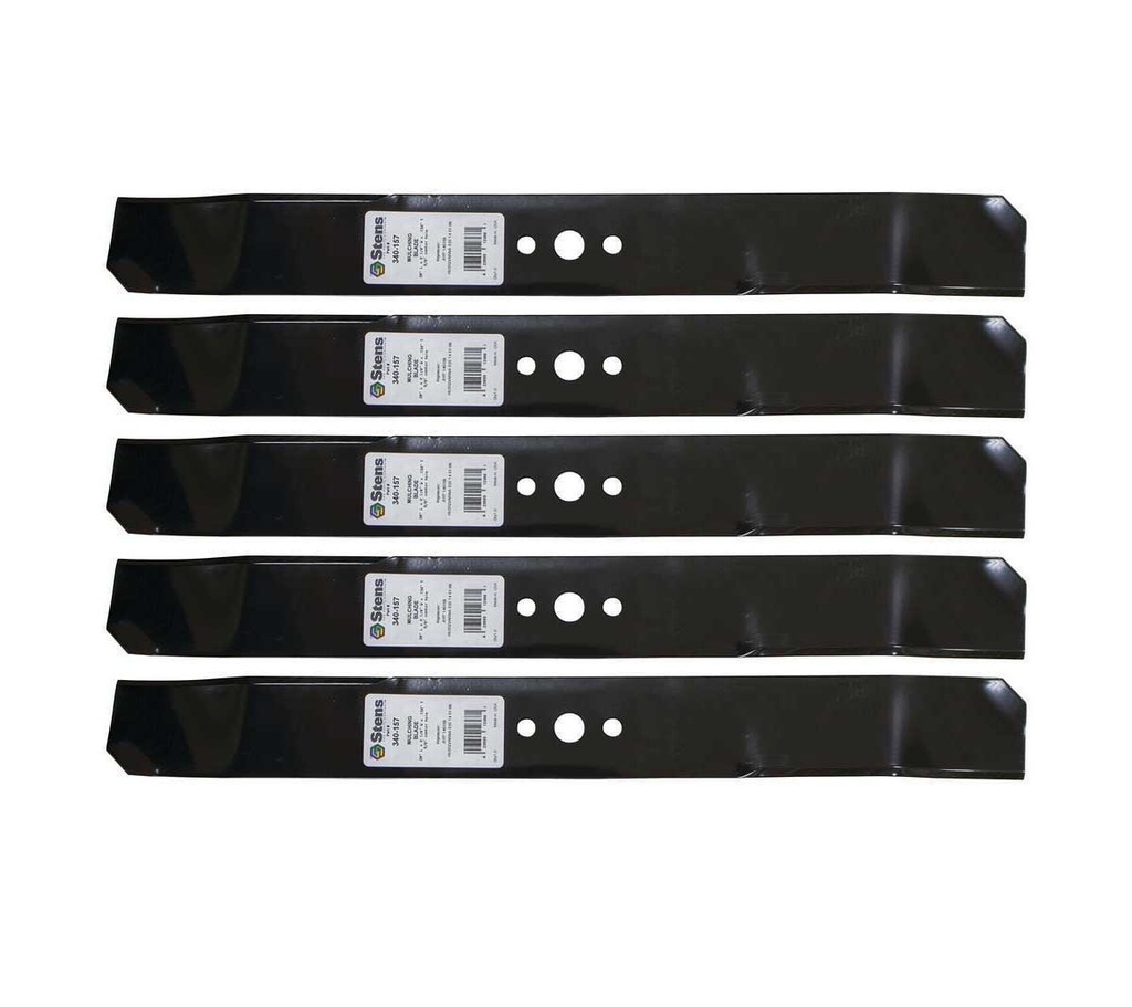 5 Pack of Stens 340-157 Lawnmower Mulching Blade Husqvarna 532145106 Craftsman