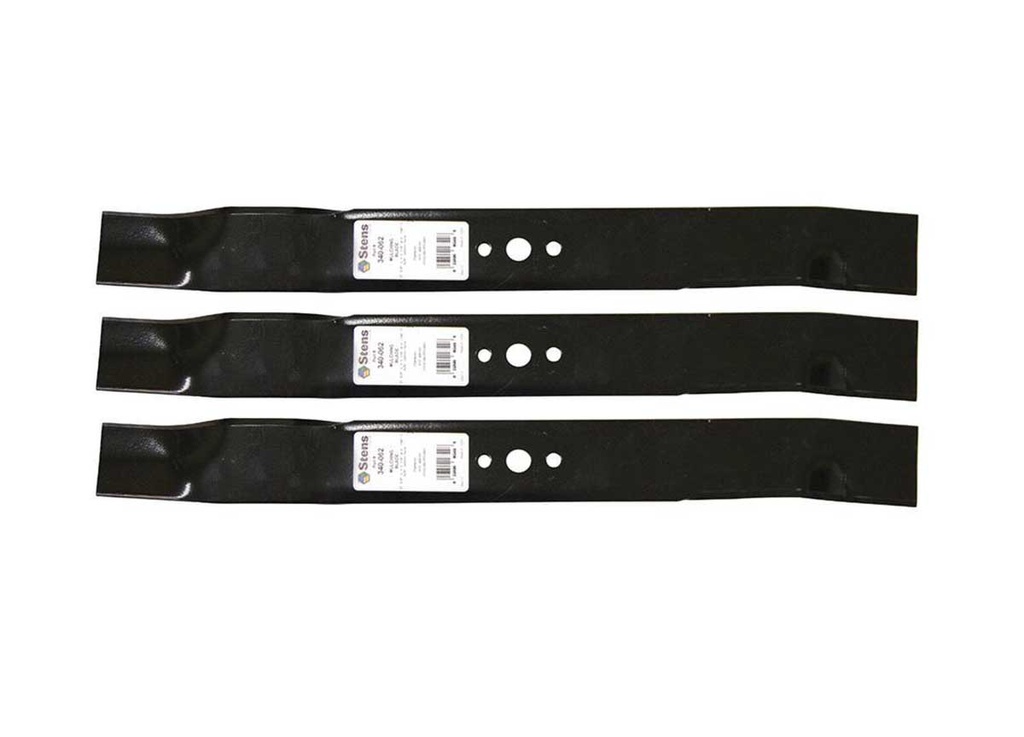 3 Pack of Stens 340-062 Lawnmower Mulching Blade Husqvarna 532141443 532406713