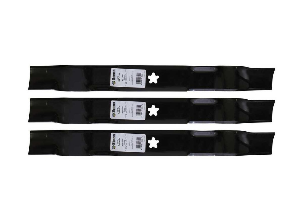 3 Pack of Stens 340-054 Lawnmower Mulching Blade Husqvarna 532139775 OEM139775