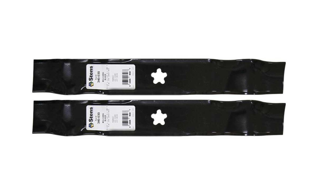 2 Pack of Stens 340-030 Lawnmower Mulching Blade Husqvarna 532145708 532152443