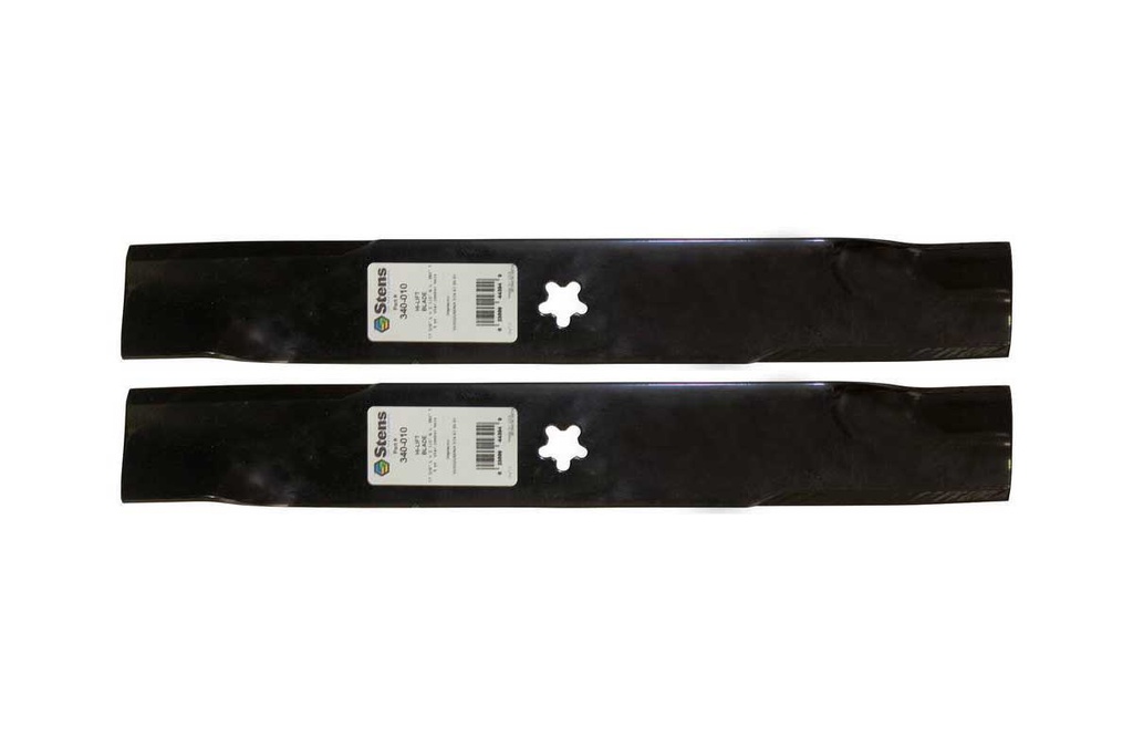 2 Pack of Stens 340-010 Lawnmower Hi-Lift Blade Husqvarna 574870801 GT52 GTH