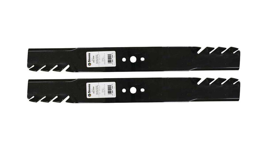 2 Pack of Stens 302-454 Mowers Silver Streak Toothed Blade Husqvarna 532141114