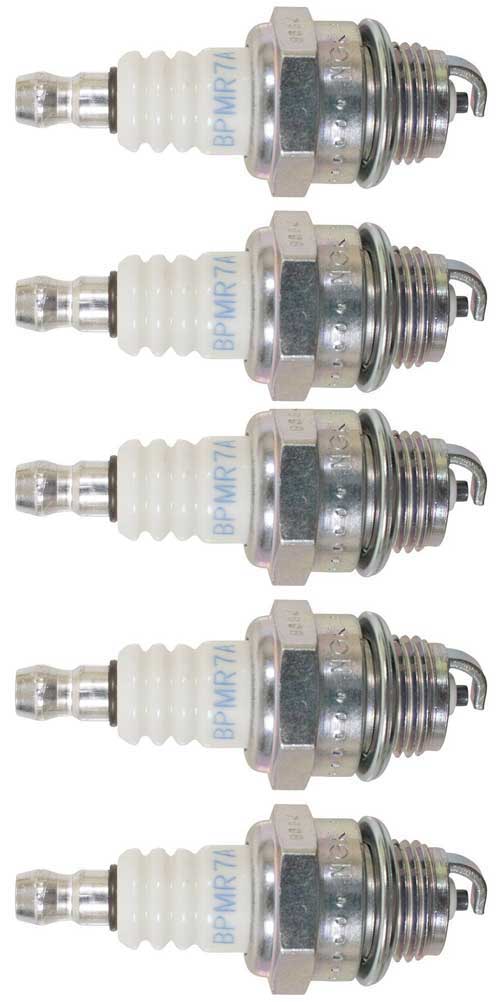 5 Pack Stens 130-898 130-540 NGK Spark Plug BPMR7A Echo 15901002830 15901010630