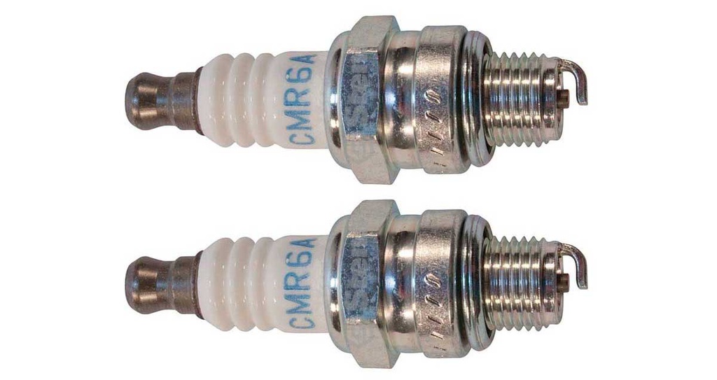 2 Pack of Stens 130-797 NGK CMR6A Spark Plug NGK 1223 Superseded Item (131-067)