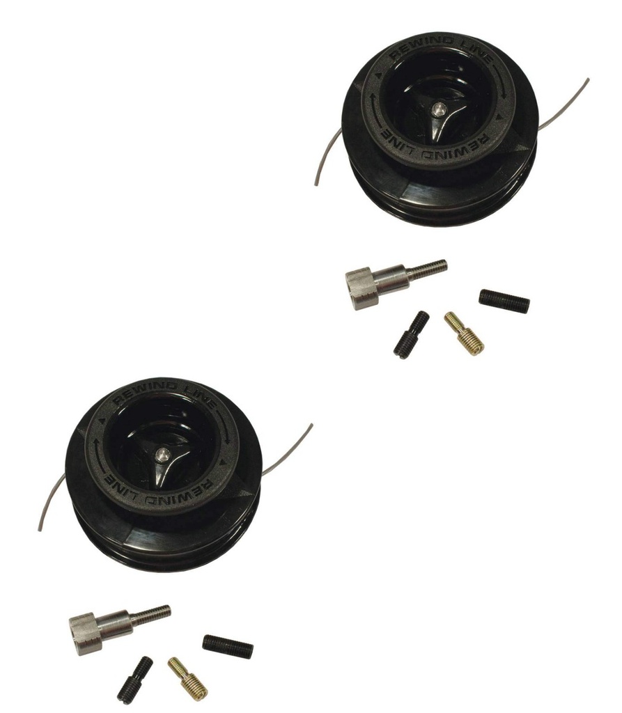 2 Pack of Stens 385-407 Trimmer Head Echo SRM series 140 140A 140D 140DA 200