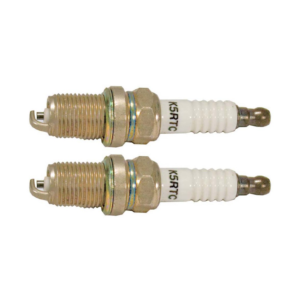 2 PK Torch Spark Plug K5RTC Champion RC12YC John Deere M78543 NGK ZFR5F