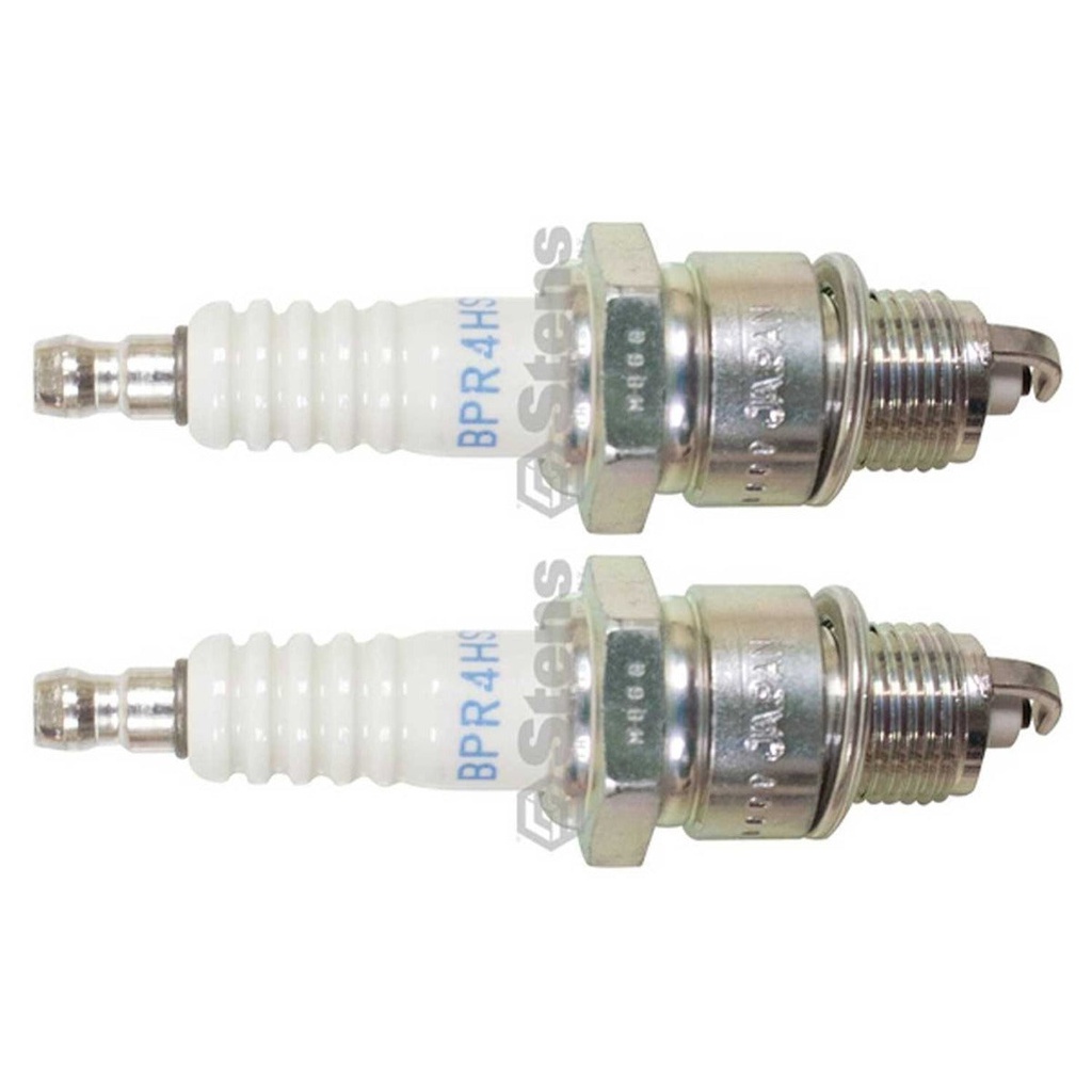 2 Pack of Stens 130-942 NGK Spark Plug NGK 7823 BPR4HS 98076-54747 130-107