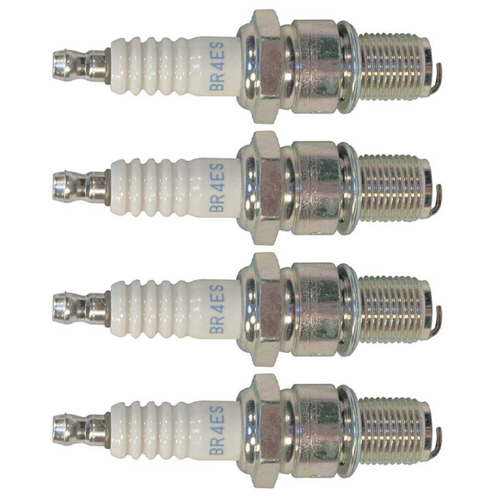 4 PK Stens 130-264 NGK Spark Plug 1097 BR4ES Yamaha NGK-BR4ES-00 1991 and up