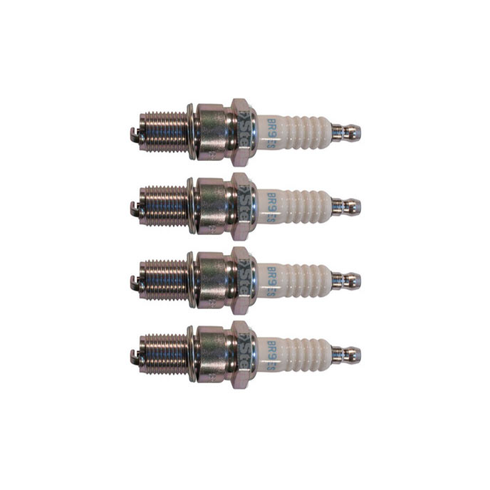 4 Pack of Stens 130-092 NGK Spark Plug NGK 3194 BR9ES SOLID