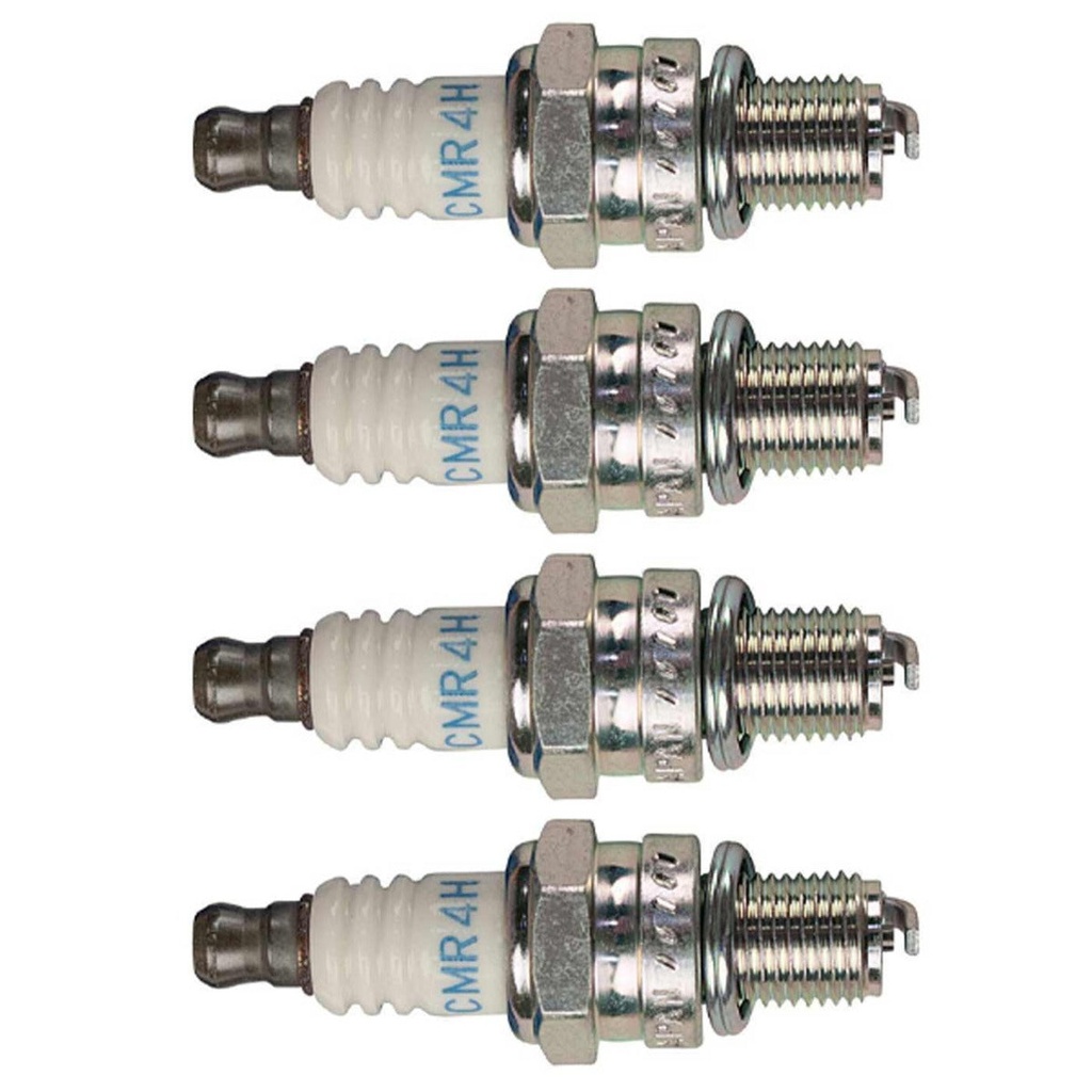 4 Pack of Stens 130-805 NGK Spark Plug Honda 31914-Z0H-003 NGK 5246 CMR4H