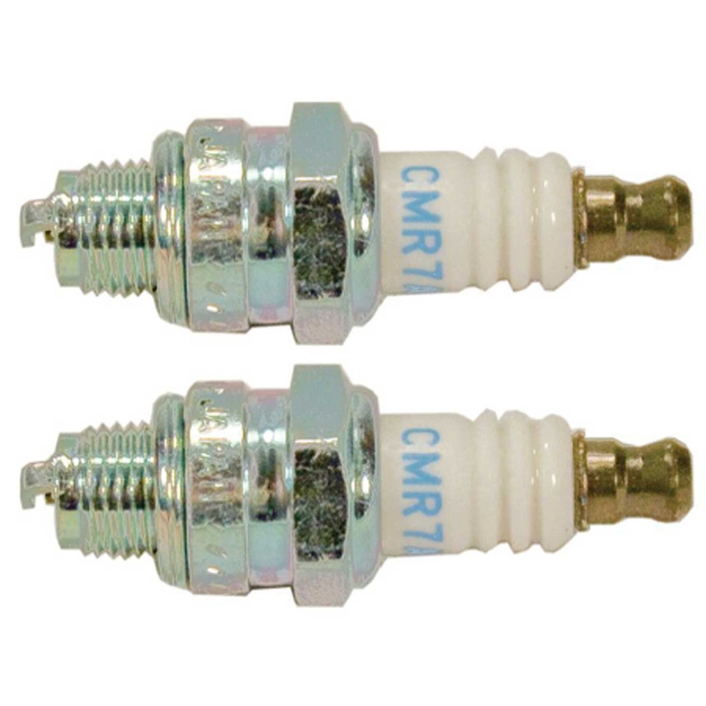 2 PK Stens 130-348 NGK Spark Plug 7543 CMR7A 369991667 481073110