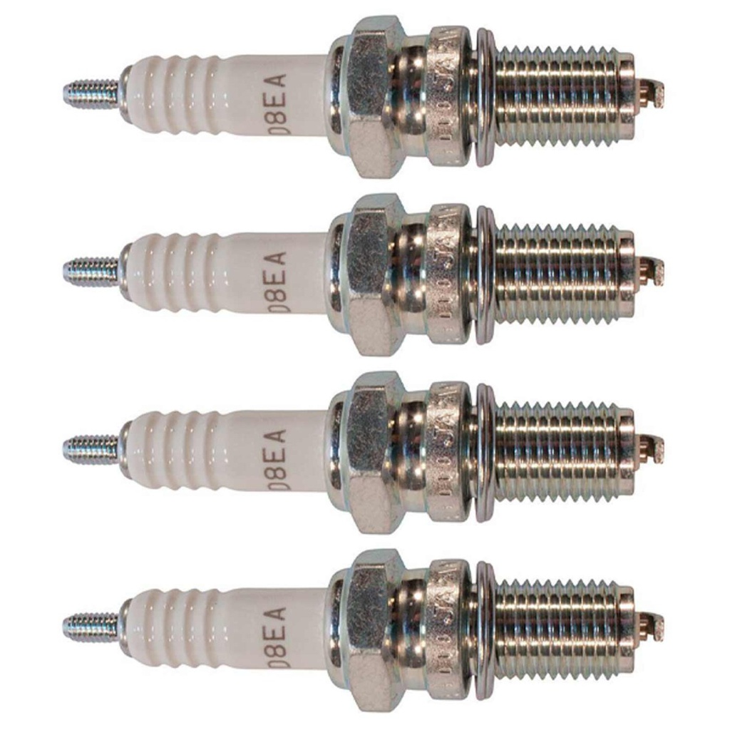 4 Pack of Stens 130-147 NGK Spark Plug NGK 2120 D8EA OEM Replacement