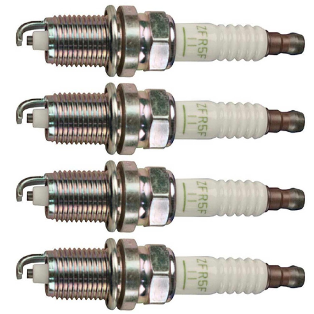 4 Pack of Stens 130-806 NGK Spark Plug Honda 98079-5587G NGK 2262 ZFR5F-11