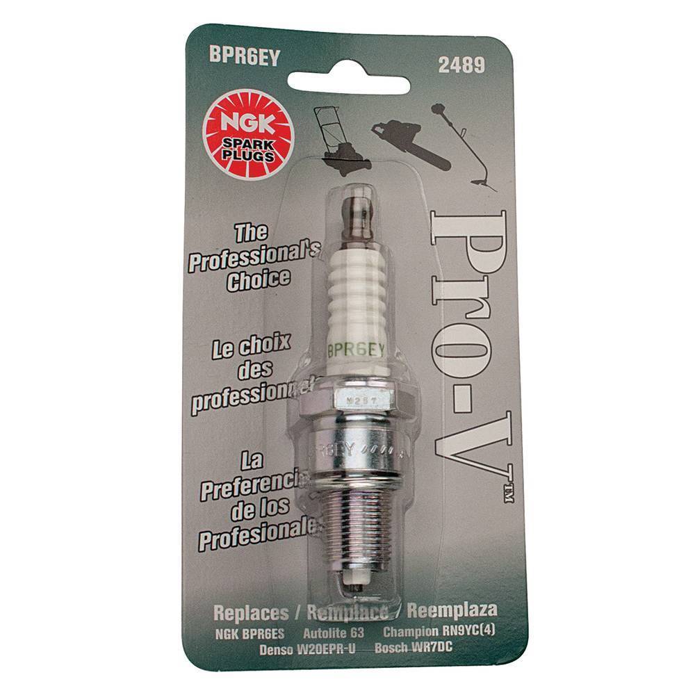 2 PK Stens 130-800 NGK Carded Spark Plug Champion RN11YC4 NGK 2489 BPR6EY