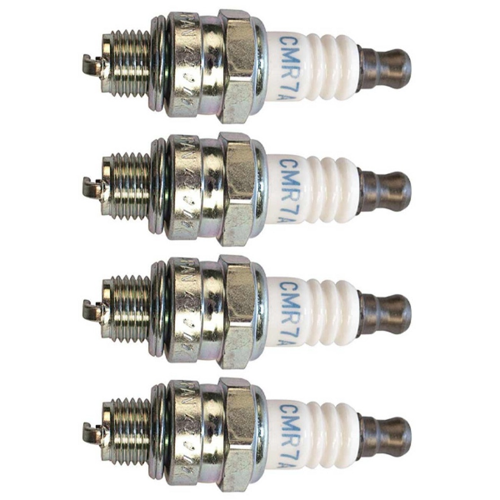 4 PK Stens 130-224 NGK Carded Spark Plug NGK 6784 CMR7A OEM Replacement