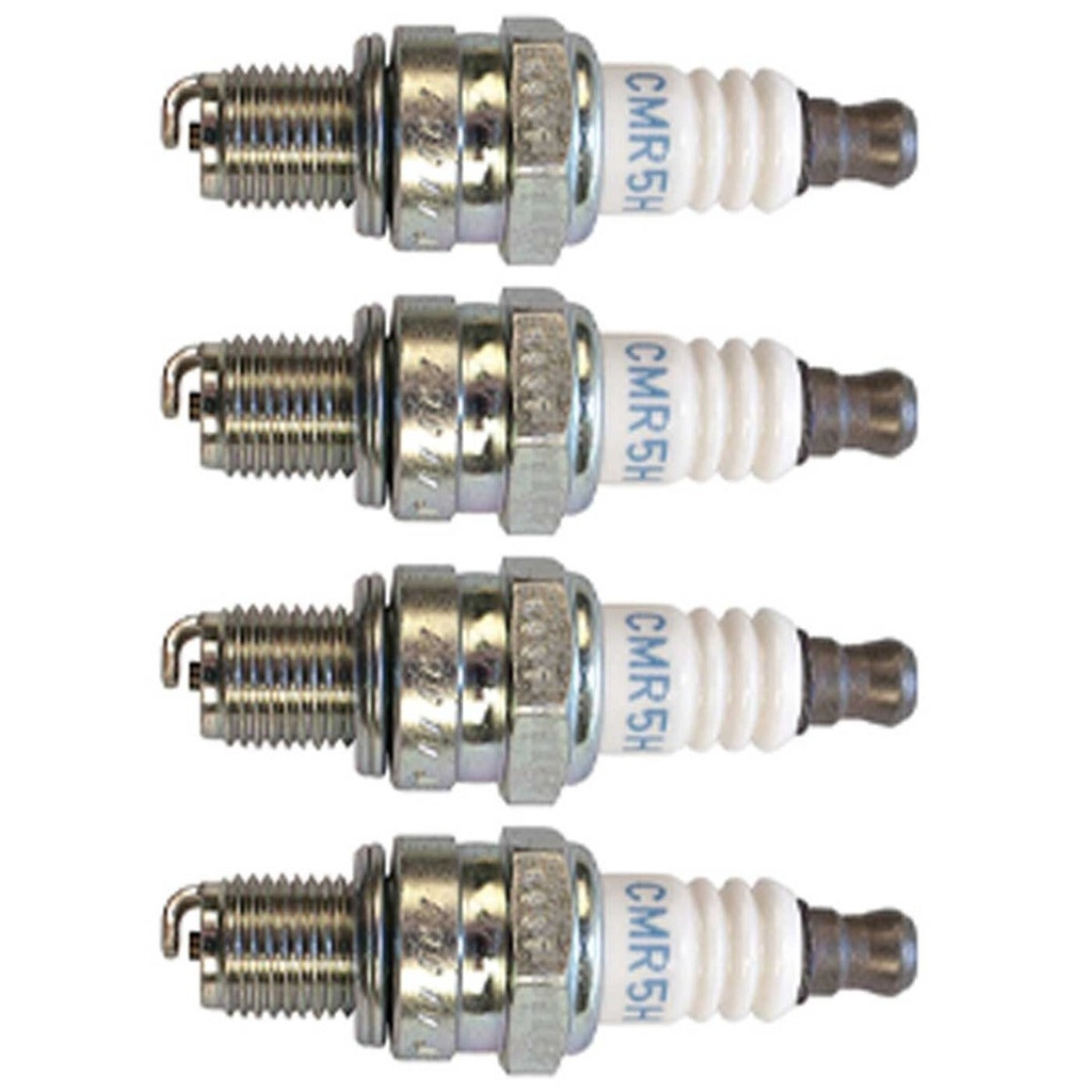 4 Pack of Stens 130-220 NGK Carded Spark Plug NGK 6776 CMR5H OEM Replacement