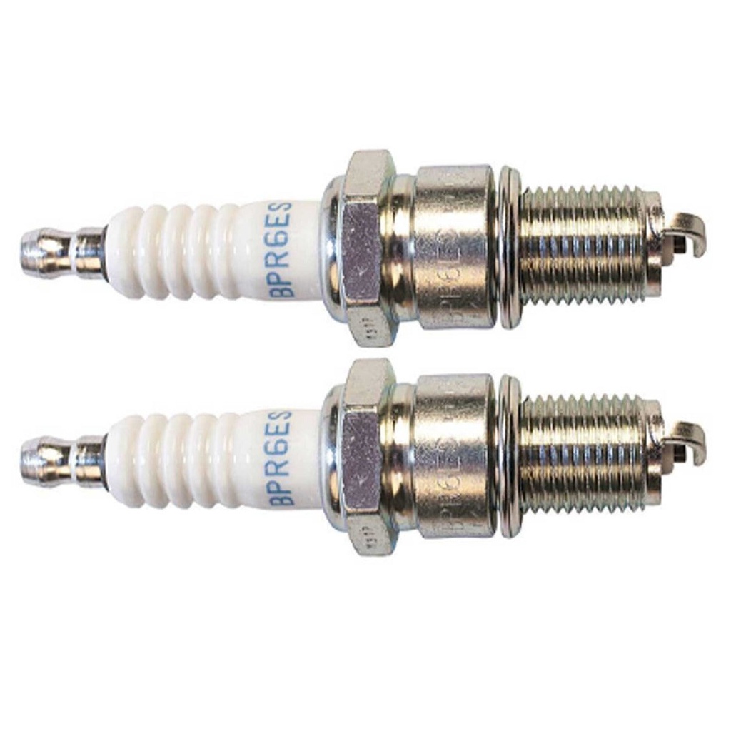 2 PK Stens 130-200 NGK Carded Spark Plug 4008 6775 BPR6ES 94702-00234-00