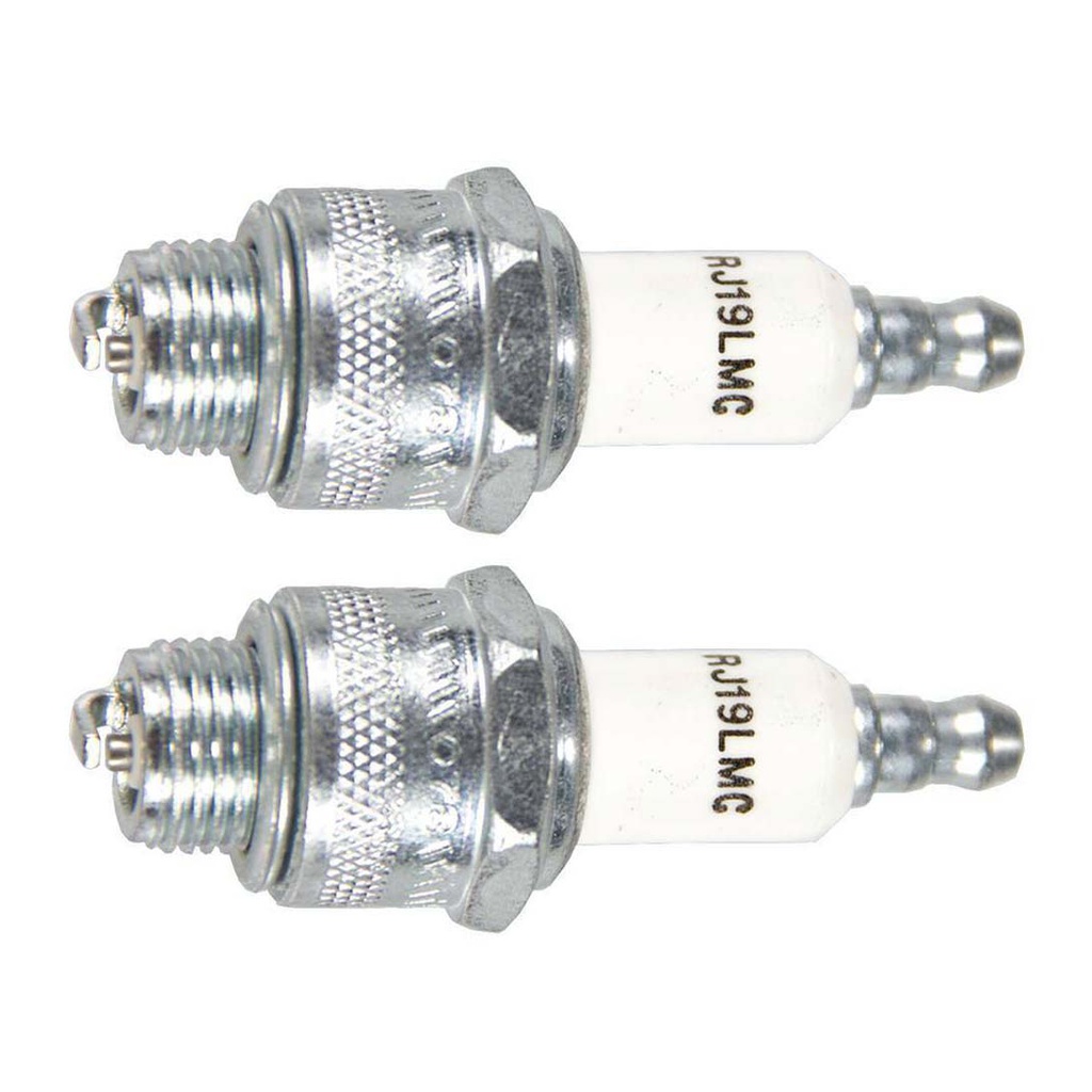 2 PK Stens 130-065 Champion Spark Plug 868LMC RJ19LMC Item Superseded 131-091