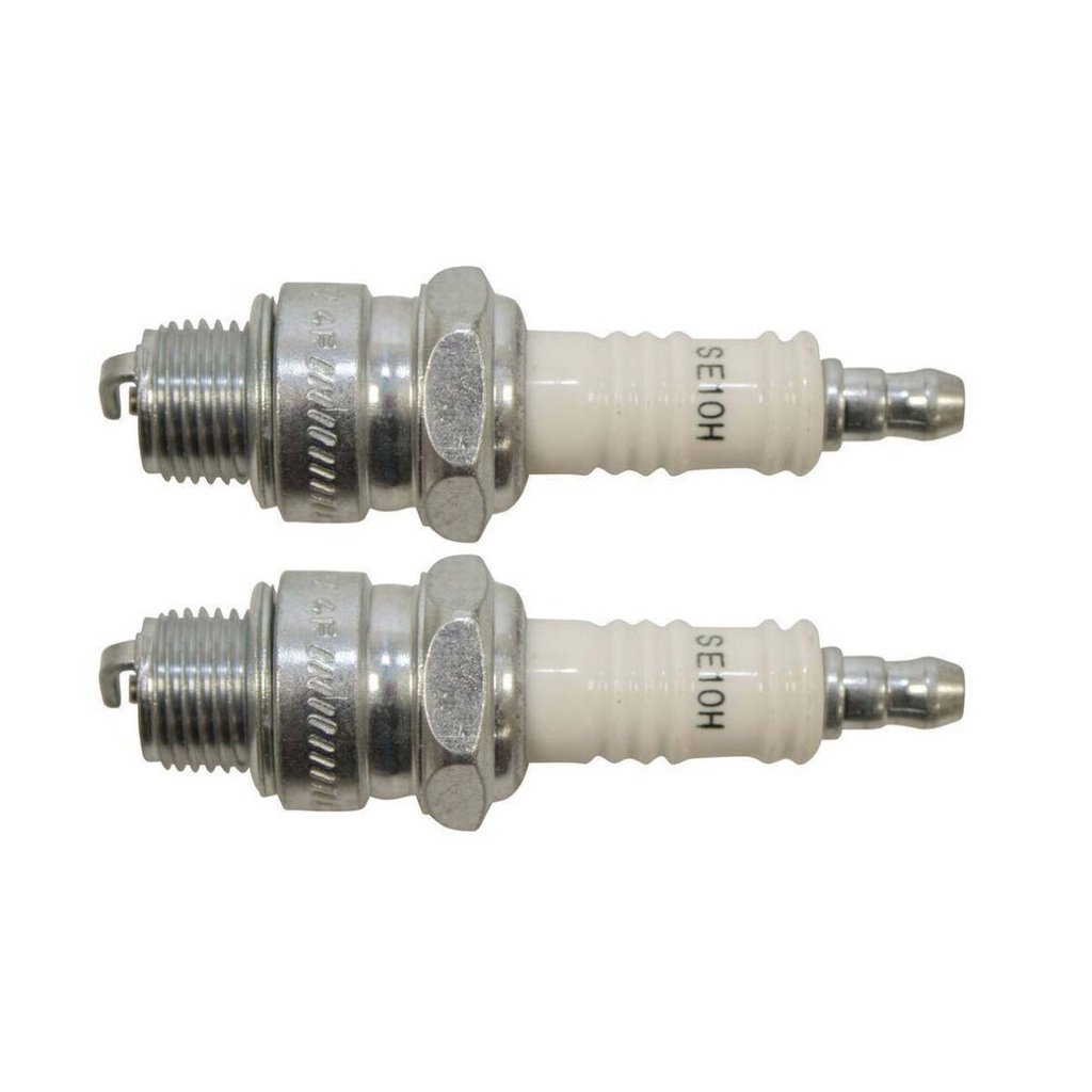 2 PK Stens 130-195 Mega-Fire Spark Plug H10C 25 132 10-S SE-10H 055-133 055-477