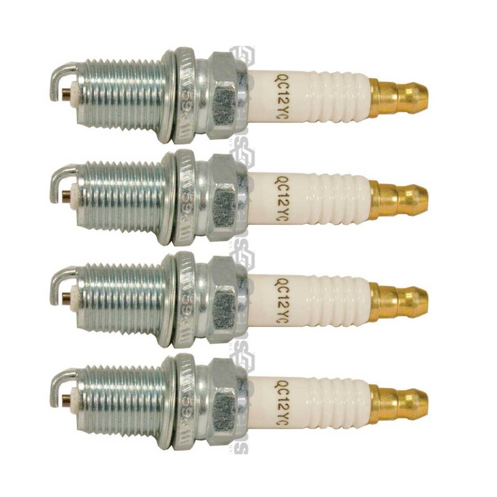 4 PK Stens 130-472 Champion Spark Plug 946 QC12YC 440-410 440-429 440-445