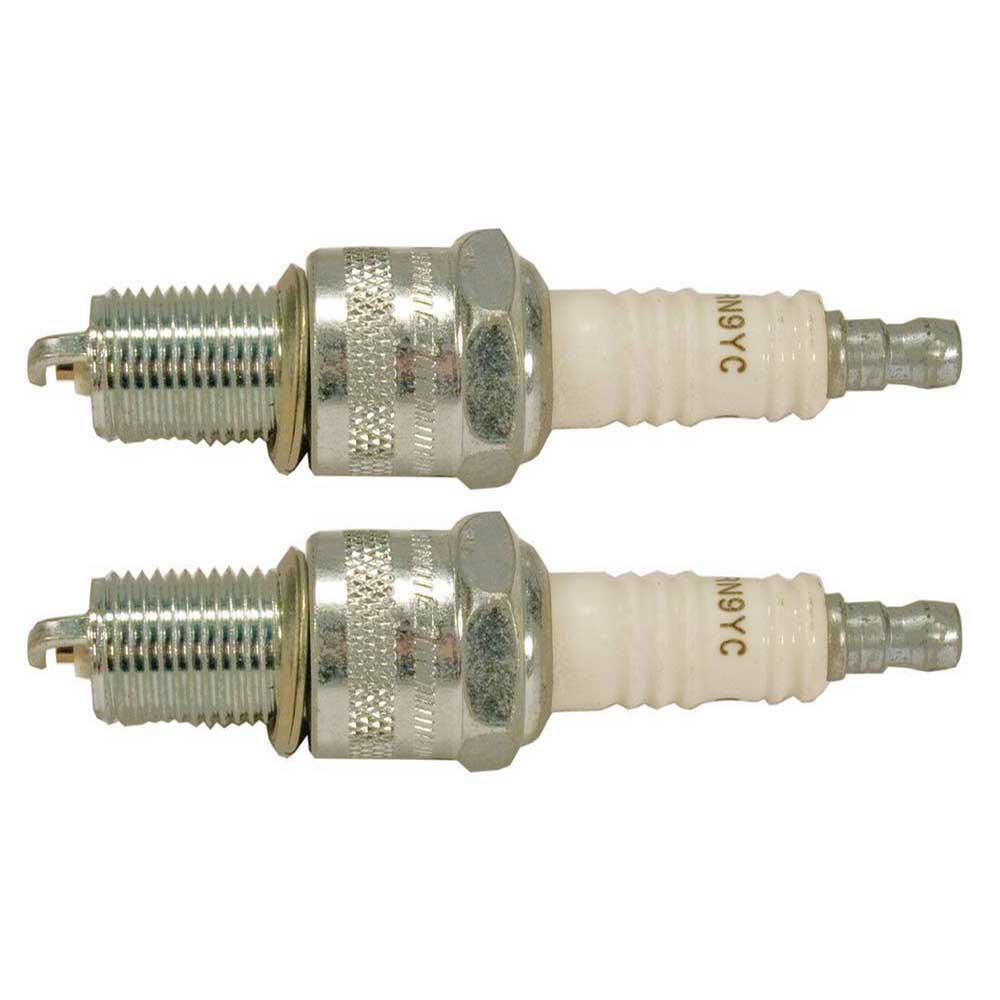 2 PK Stens 130-278 Champion Spark Plug 415 RN9YC 130-803 130-823 131-055